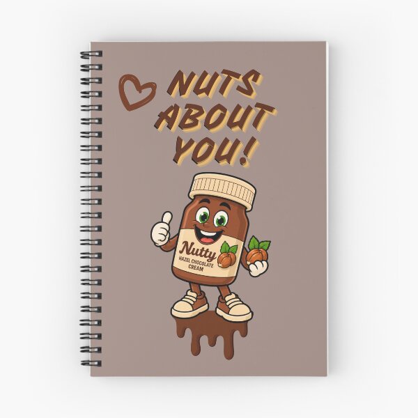Item preview, Nuts About You! – Funny Chocolate Hazelnut Lover designed and sold by Aimetoi.