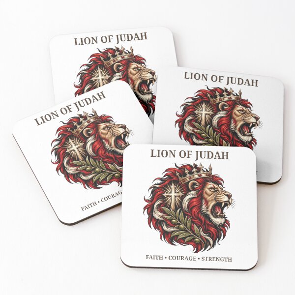 Item preview, Lion of Judah Christian Lion Faith Art designed and sold by FaithForgeCo.