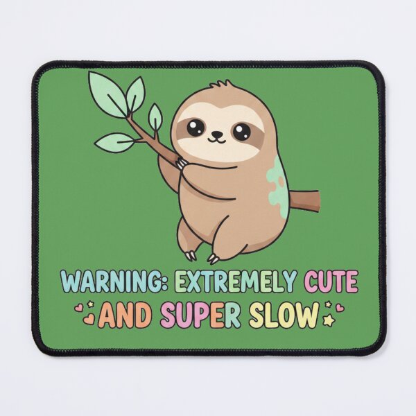 Item preview, Cute Sloth Warning Shirt, Extremely Cute Super Slow Sloth T-Shirt, Funny Sloth Lover Gift, Adorable Lazy Animal Graphic Tee designed and sold by morning sun.