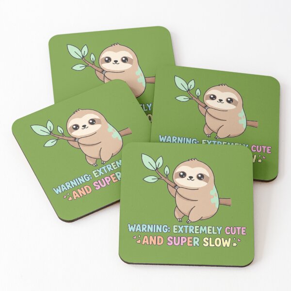 Item preview, Cute Sloth Warning Shirt, Extremely Cute Super Slow Sloth T-Shirt, Funny Sloth Lover Gift, Adorable Lazy Animal Graphic Tee designed and sold by morning sun.