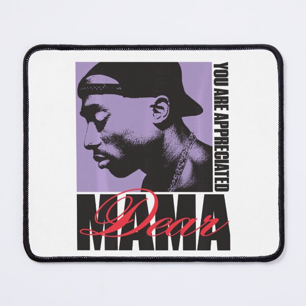 Item preview, Tupac Dear Mama Appreciated Retro Portrait designed and sold by HalHoeger.