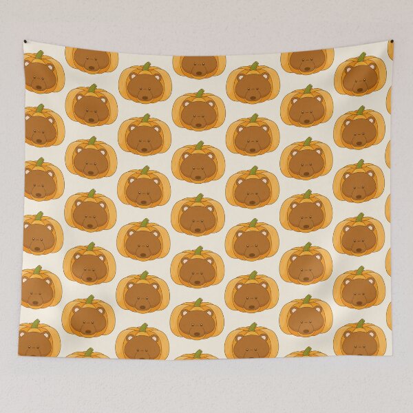 Item preview, Pumpkin Hat Bear designed and sold by salposi.