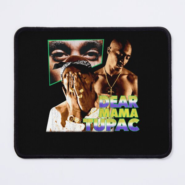 Item preview, Tupac Dear Mama Layered Tribute Collage designed and sold by HalHoeger.