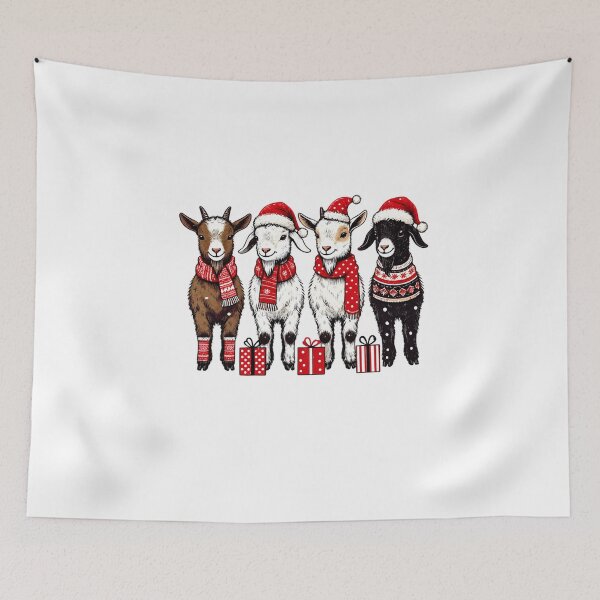 Item preview, Goat Lover Animal Christmas designed and sold by LakenDraphil.