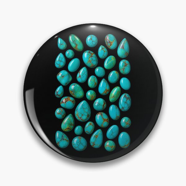 Item preview, BIRTHSTONE COLLECTION ⭐ SCATTER - DECEMBER • TURQUOISE • Modern designed and sold by WheelieGdArt.