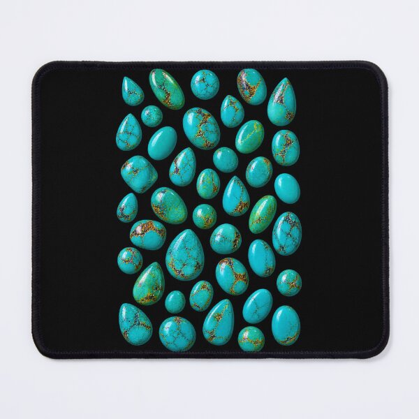 Item preview, BIRTHSTONE COLLECTION ⭐ SCATTER - DECEMBER • TURQUOISE • Modern designed and sold by WheelieGdArt.