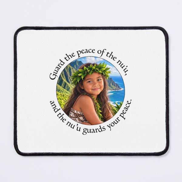 Item preview, Samoa Community Proverb - Guard the peace of the nu'u | Pacific Art designed and sold by ShakaLife.org.