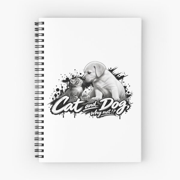 Item preview, Cat and Dog, why not!? designed and sold by Fetzt.