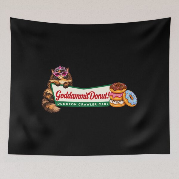 Item preview, Goddammit Donut Dungeon Crawler Carl Art  designed and sold by uimjerunok.