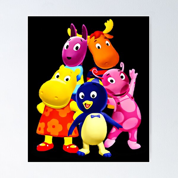 Item preview, Five Colorful Animal Characters designed and sold by QuincyCovillon.
