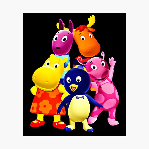 Item preview, Five Colorful Animal Characters designed and sold by QuincyCovillon.