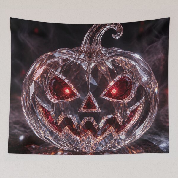 Item preview, Jack-O-Lantern Crystal with Ruby Eyes designed and sold by shakespeare1212.