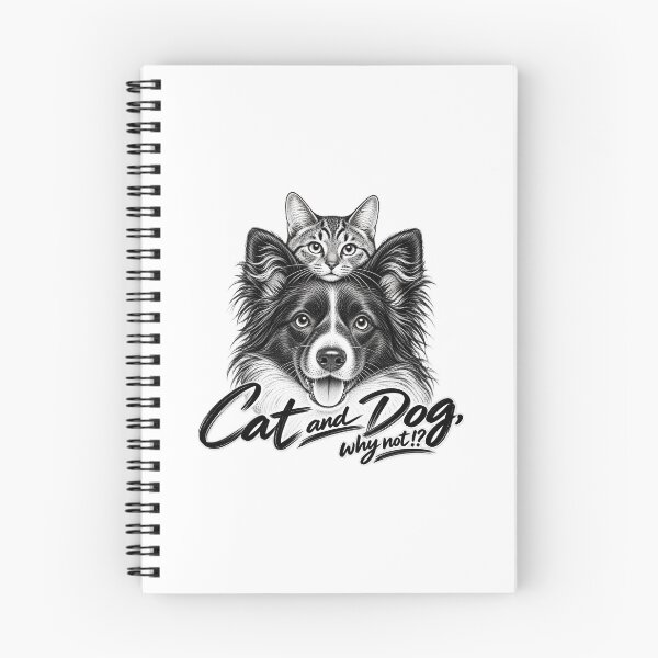 Item preview, Cat and dog, why not!? designed and sold by Fetzt.