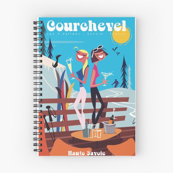 Item preview, Courchevel ski poster designed and sold by Gary Godel.