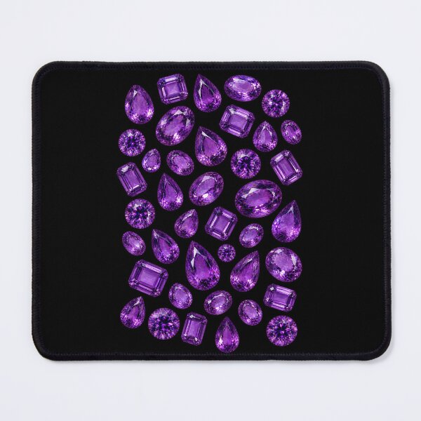 Item preview, BIRTHSTONE COLLECTION ⭐ SCATTER - FEBRUARY • AMETHYST •  Modern designed and sold by WheelieGdArt.