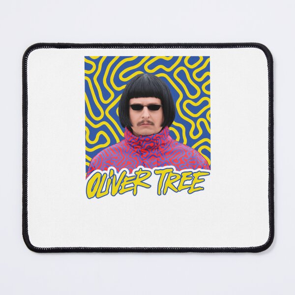 Item preview, Oliver Tree Psychedelic Bowl Cut Portrait designed and sold by HalHoeger.