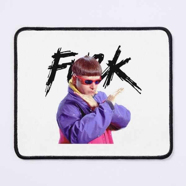 Item preview, Oliver Tree Purple Jacket Retro Portrait designed and sold by HalHoeger.