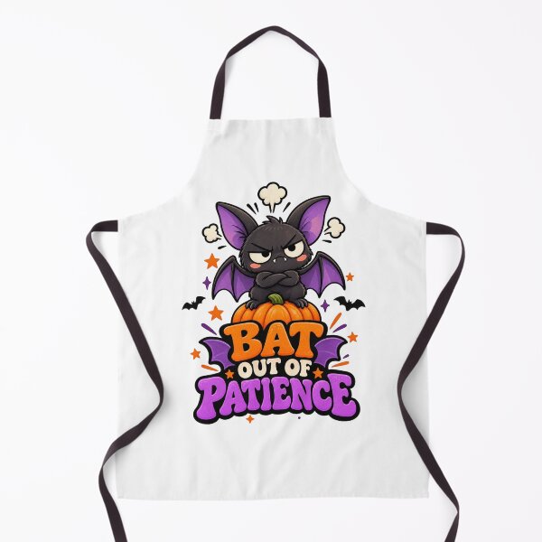 Item preview, Bat Out of Patience Halloween Bat Pun designed and sold by Pixanova.