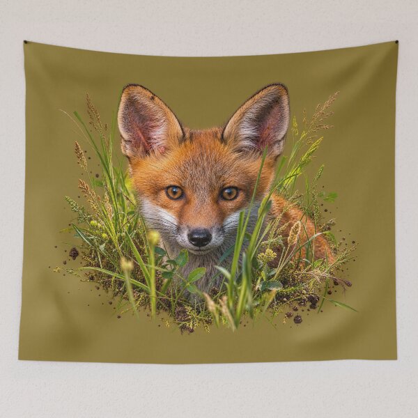 Item preview, Red Fox Among Meadow Grasses designed and sold by Medve Photography & Design.