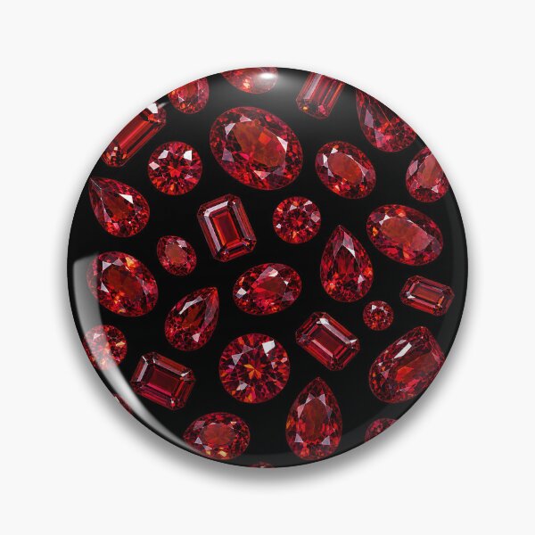 Item preview, BIRTHSTONE COLLECTION ⭐ SCATTER - JANUARY • GARNET • Modern designed and sold by WheelieGdArt.