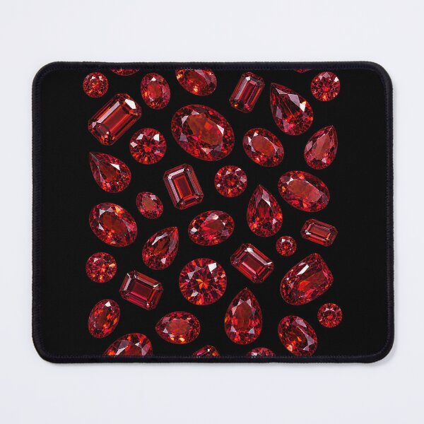 Item preview, BIRTHSTONE COLLECTION ⭐ SCATTER - JANUARY • GARNET • Modern designed and sold by WheelieGdArt.