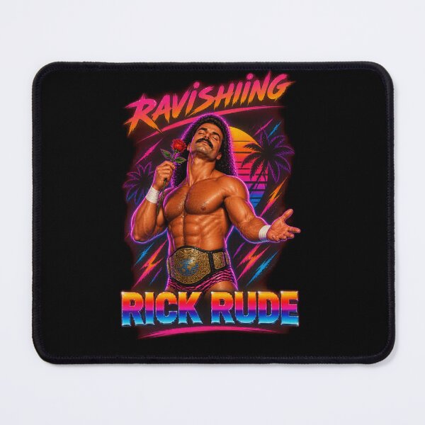 Item preview, Ravishing Rick Rude 80s Wrestling Retro Style designed and sold by HilaryJeannie.