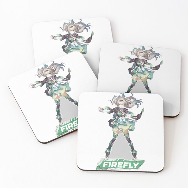Item preview, Firefly Name Banner Showcase Sticker - Honkai: Star Rail Fan Art designed and sold by Lesley D.