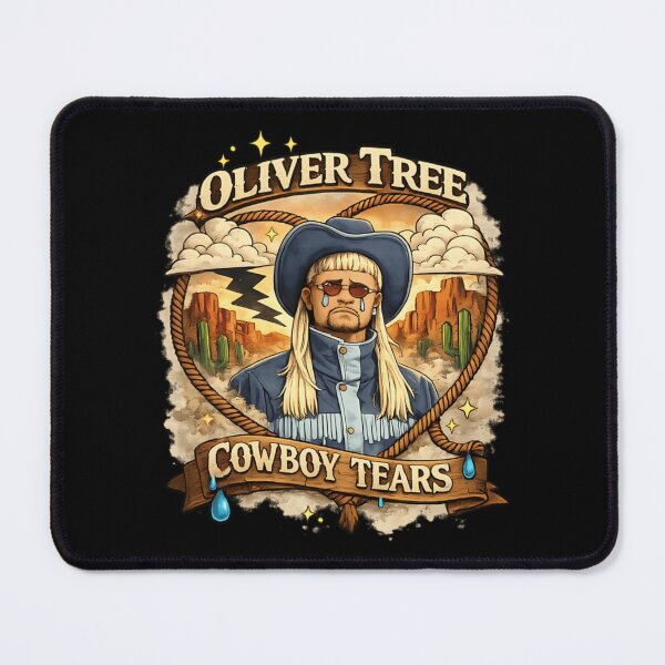 Item preview, Oliver Tree Cowboy Tears Western Graphic designed and sold by HalHoeger.