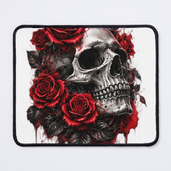 Item preview, Skull Roses – Gothic Dark Romance designed and sold by BigGreenStore.