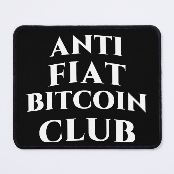 Item preview, Anti Fiat Bitcoin Club designed and sold by investdesign.