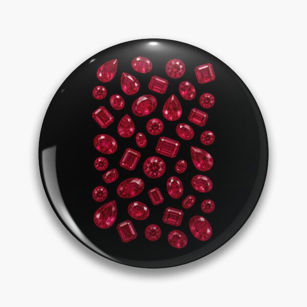 Item preview, BIRTHSTONE COLLECTION ⭐ SCATTER - JULY • RUBY • Modern designed and sold by WheelieGdArt.