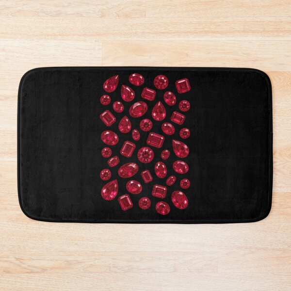 Item preview, BIRTHSTONE COLLECTION ⭐ SCATTER - JULY • RUBY • Modern designed and sold by WheelieGdArt.