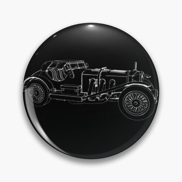 Item preview, Vintage Classic Car Illustration Mercedes Benz SSK Retro Automobile Design designed and sold by kbro1.