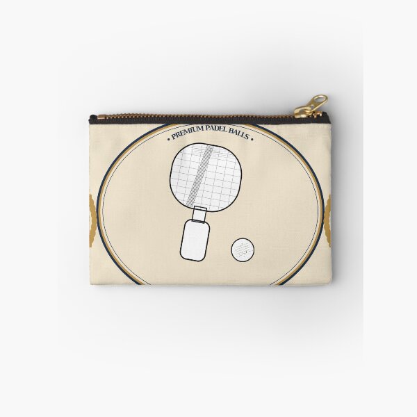 Item preview, Vintage Padel Tin Label Design designed and sold by CourtCultureHQ.