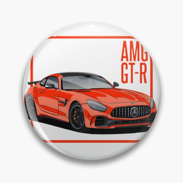 Item preview, Mercedes AMG GT R Sports Car Illustration with Sleek Design and High Performance designed and sold by kbro1.