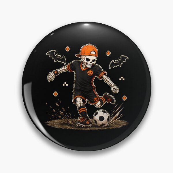 Item preview, Halloween Skeleton Soccer Costume Funny Soccer Boys Kids  designed and sold by River Silva.