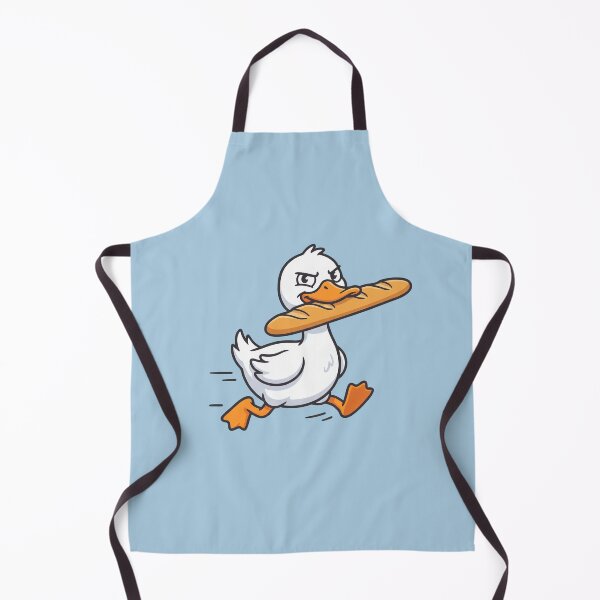 Item preview, Duck Stealing a French Baguette designed and sold by Rariks.