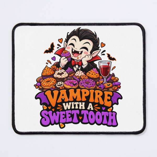 Item preview, Vampire With a Sweet Tooth Halloween designed and sold by Pixanova.
