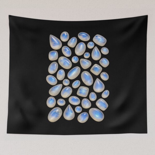 Item preview, BIRTHSTONE COLLECTION ⭐ SCATTER - JUNE • MOONSTONE • Traditional designed and sold by WheelieGdArt.