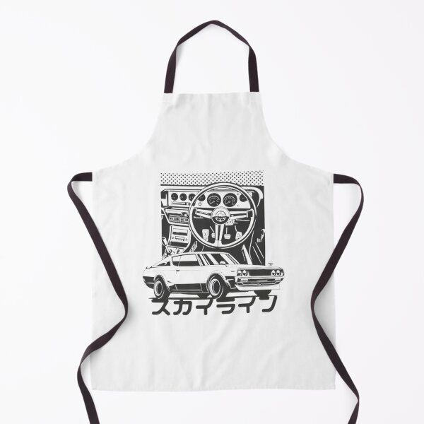 Item preview, Skyline GTR Sports Car Illustration with Sleek Urban Background designed and sold by Colorinche.