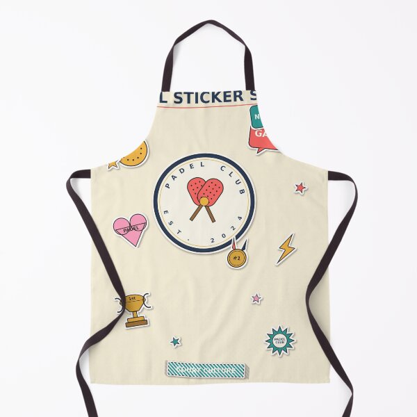 Item preview, Padel Sticker Sheet Collage Design designed and sold by CourtCultureHQ.