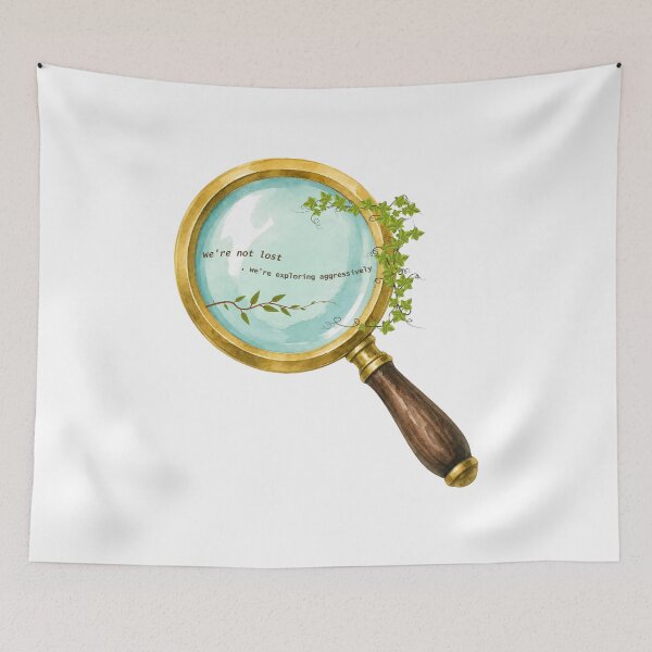 Item preview, We're Not Lost We're Exploring designed and sold by roaaroaa.