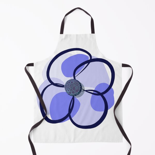 Item preview, Retro Modern Purple Pop Art Flower designed and sold by NB-Artmagic.