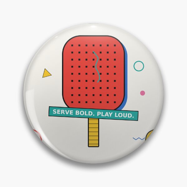 Item preview, Padel Memphis Postmodern Geometric Design designed and sold by CourtCultureHQ.
