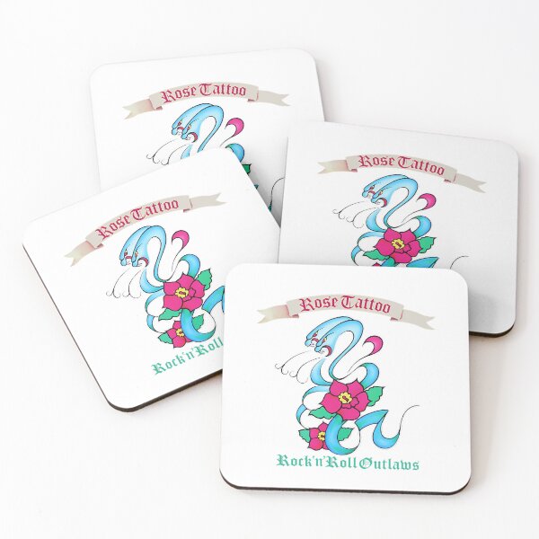 Item preview, Rose Tattoo Rock 'n' Roll Outlaw designed and sold by ananimyim.