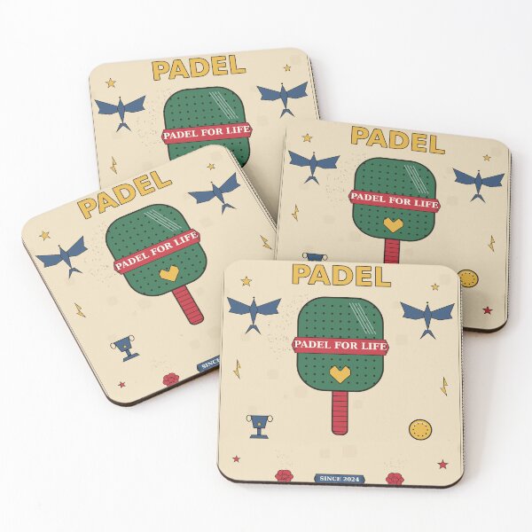Item preview, Padel Old School Tattoo Flash Design designed and sold by CourtCultureHQ.