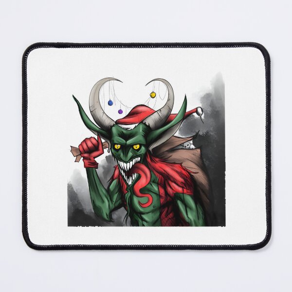 Item preview, Magnificent Krampus Illustration - Dark Holiday Mythical Creature Design designed and sold by ・༓☾ brookie - chan ☽༓・ ....