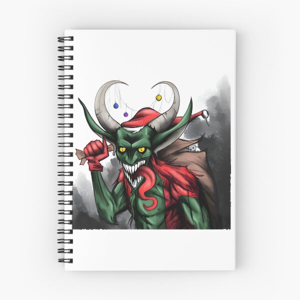 Item preview, Magnificent Krampus Illustration - Dark Holiday Mythical Creature Design designed and sold by ･༓☾ brookie - chan ☽༓･ ....