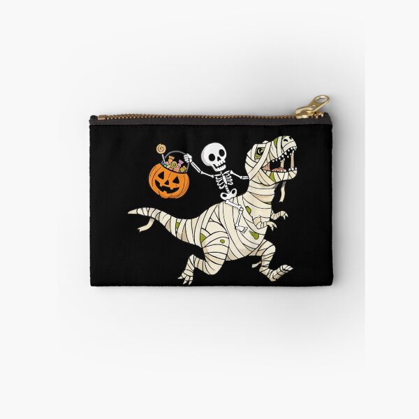 Item preview, Boys Halloween Skeleton Riding Dinosaur Mummy Trex Kids  designed and sold by Taniyah Gomes.