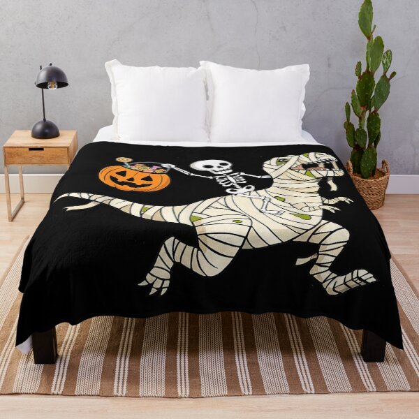 Item preview, Boys Halloween Skeleton Riding Dinosaur Mummy Trex Kids  designed and sold by Taniyah Gomes.